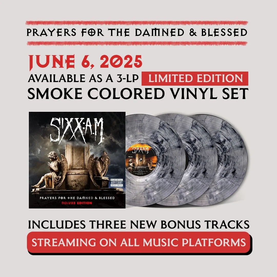 SIXX:A.M. Announces Prayers for the Damned & Blessed Deluxe